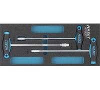 Hazet Jeu de clés à douilles - Profil à 6 pans extérieurs - Nombre d'outils: 3 - 163-382/3