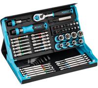 HAZET Jeu de clés à douilles SmartCase 2200SC-32 ∙ Hexagone massif 1/4 pouce ...