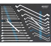 Hazet Jeu de clés de serrage - Profil à 12 pans extérieurs, Profil Traction à 12 pans extérieurs, Profil à 6 pans extérieurs - Nombre d'outils: 27 - 163-374/27