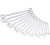 HAZET Jeu de clés mixtes 600SPC/16 I 16 outils, sortie : hexagone double extérieur, ouverture de clé : 7-24 mm, corps de clé mixte mince avec profil en T double extra-stable'.
