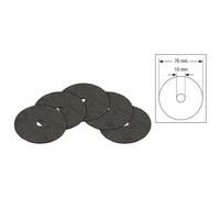 Hazet Jeu de disques à tronçonner 9033-010/5 - Nombre d'outils : 5 9033-010/5