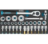 Hazet Jeu de douilles 163-272/32 - Nombre d'outils : 32 163-272/32