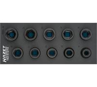 HAZET Jeu de douilles à chocs 163-572/10 ∙ Carré creux 3/4 pouce (20 mm) ∙ Pr...