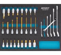 HAZET Jeu de douilles mâles 163-367/31 ∙ Carré creux 1/2 pouce (12,5 mm) ∙ Pr...