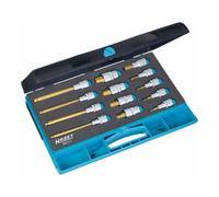 Hazet 986/13 Jeu de douilles mâles/carré creux 12,5 mm/profil à 6 pans intérieurs/nombre d'outils 13