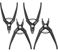 Hazet Jeu de pinces à circlips 1845/4 - Nombre d'outils : 4 1845/4
