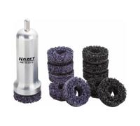 HAZET Jeu de ponceuses de moyeux de roues pour véhicules utilitaires 4961N-23/12 12 pièces
