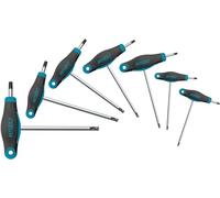 HAZET Jeu de tournevis d'angle 829KKT/7 I Profil TORX I Jeu de 7 pièces de tailles et de modèles différents'.