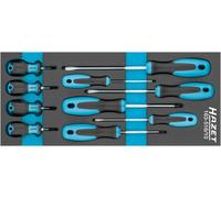 Hazet Jeu de Tournevis Fente Empreinte Cruciforme Ph 10-teilig 163-516/10