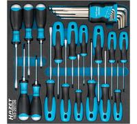 Hazet Jeu de Tournevis Fente Empreinte Cruciforme Ph Hexagonal Intérieur Torx 26