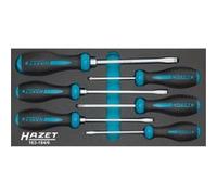 HAZET Jeu de Tournevis HEXAnamic 163-184/6 Phillips PH, Profil à Fente ∙ Nombre d'outils : 6, Multicolore Multicolore G