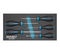HAZET Jeu de Tournevis HEXAnamic 163-185/5 ∙ Profil TORX« Tamper résistant »∙ Nombre d'outils : 5, Multicolore Multicolore G
