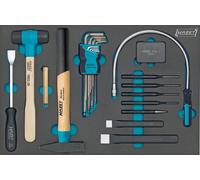 HAZET Jeu D'Outils Clé Mâle Coudée Diverses Outils Hexagonal Intérieur 22-teilig