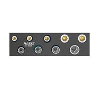 Hazet 163-252/9 Jeu d'Outils torx extérieur/intérieur/carré creux 10 mm/nombre d'Outils 9