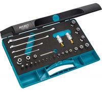 Hazet Jeu D'Outils Torx 6,3mm 1/4 " 10mm 3/8 " 12,5mm 1/2 " 29tlg 1557