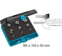 Hazet Jeu d'outils TORX - Carré creux 6,3 mm (1/4 pouce), Carré creux 10 mm (3/8 pouce), Carré creux 12,5 mm (1/2 pouce) - Profil TORX extérieur - Nombre d'outils: 9 - 1557/9