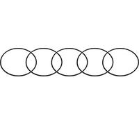 Hazet 199-4-03/5 199-4-03/5 Bague d'étanchéité