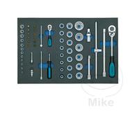 HAZET Kit 56 outils avec insert pour chariot à outils