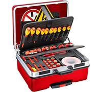 HAZET Kit d'outils haute tension ∙ isolé de protection 150/52 ∙ Carré 10 mm (3/8") ∙ Profil fendu, Phillips PH, intérieur TORX®, intérieur XZN, hexagone extérieur ∙ Outils : 52
