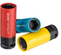 Hazet Kraft Insert 12,5mm 1/2 " Außen-sechskant-tractionsprofil 3-teilig 903