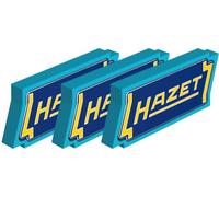 Hazet Lot de 3 boutons magnétiques 197-11/3 - Avec logo - Force d'extraction magnétique jusqu'à 3 kg - Pour la fixation de dessins, notes et fiches d'information