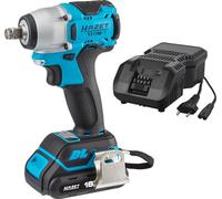 HAZET Mini-visseuse à choc sans fil 9212M-1 I 1/2 pouce à emmanchement carré I Set de 3 pièces I Moteur sans balais I Trois niveaux de puissance pour l'application du couple'.