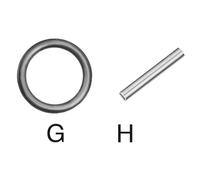 Hazet O-Ring 900S-G1014 - Carré creux 12,5 mm (1/2 pouce) 900S-G1014