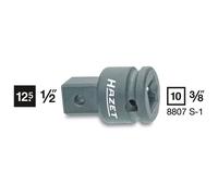 HAZET Pièce d'agrandissement 8807S-1 Carré creux 10 mm (3/8 pouce) Carré plein 12,5 mm (1/2 pouce)
