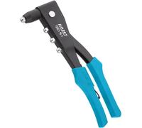 HAZET Pince à riveter manuelle 1963N-1 I pour rivets aveugles de 3,2 à 5 mm, fixation automatique du rivet, avec embouts moletés I pour un rivetage sûr et rapide'.