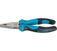 HAZET Pince combinée 1850M-33 I Lames trempées par induction (dureté : 60 HRC) I Poignée ergonomique bi-composant I Pour une coupe précise des matériaux'.