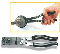 Hazet Pince de serrage pour soufflets d'essieu - Longueur totale: 230 mm - 1847-1