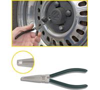Hazet Pince pour capuchons de vis de roue 666-10 - Longueur totale : 160 mm 666-10