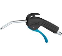 HAZET Pistolet de soufflage 9040P-1 I Buse longue de 100 mm, courbée, pression de service de 6 bars avec poignée ergonomique I pour une élimination rapide des copeaux ou autres corps étrangers'.