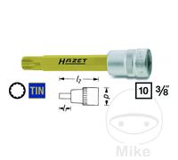 HAZET pointe de verre 88 MM MULTIDENT 3/8 M8