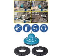 Hazet Ponceuse de moyeux de roues - Nombre d'outils: 3 - 4960-200/3