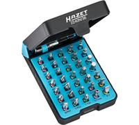 HAZET – Jeu d'embouts 2240N/36 – 36 pièces, 1/4 pouce (6,3 mm), Pozidriv, Torx Tamper Resistant