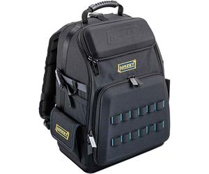 HAZET Sac à dos à outils 191R-1 vide, 38 compartiments, 44 fixations, 21,5 litres, fond imperméable, charge utile de 15 kg, 390 x 290 x 510 mm