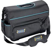 HAZET Sacoche à outils grande 191T-6L, vide, 520 x 300 x 370 mm, avec capot en tissu amovible, compartiments intérieurs, bandoulière, poignée, pour l'atelier et le chantier