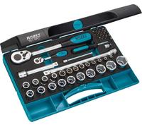 Hazet Set Clés à Pipe Carré Creux 12,5mm 1/2 " 47-teilig 953SPC