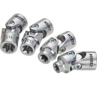 Hazet Set Clés à Pipe Torx 10mm 3/8 " Torx Externe 4-teilig 880g-e/4