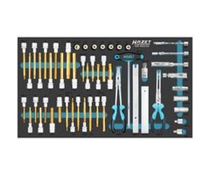 Hazet "Set d''embouts de tournevis à douille 163-603/52, taille 4/3+, Set d''outils"