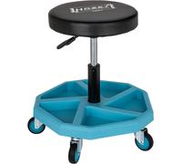 HAZET Siège de travail 195N-4 bleu/noir charge max. 150kg (195N-4)
