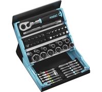 Hazet SmartCase 2200SC-2 Jeu d'embouts 50 pièces 6 pans intérieurs, vis à