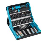 Hazet SmartCase 2200SC-1 Jeu d'embouts 69 pièces 6 pans intérieurs, vis à fente, cruciforme Phillips, vis Pozidriv, TORX