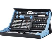 Hazet 2200SC-31 Jeu d'embouts 73 pièces vis à fente, cruciforme Phillips, vis Pozidriv, 6 pans intérieurs, TORX® intérieur, Torx
