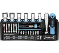 HAZET Jeu d'embouts SmartHolder 2300SH-1 – 39 pièces 1/4" (métrique, fente, PH, PZ, 6pans, TORX)