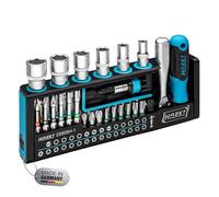 HAZET Jeu d'embouts SmartHolder 2300SH-1 – 39 pièces 1/4" (métrique, fente, PH, PZ, 6pans, TORX)