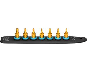 HAZET - SmartRail 1/4" 8500-SR/7 I Support en plastique pour 7 douilles I magnétique, antidérapant, facile à utiliser I Entraînement : carré 6,3 mm (1/4 pouce) I Fabriqué en Allemagne'.