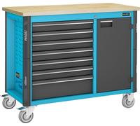 HAZET Table D'Atelier Mobile Tiroirs Plat: 6x76x522x398mm Tiroirs Haut: 1x161x