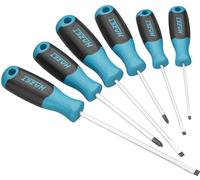 Hazet 811/6 pour l'atelier Jeu de tournevis 6 pièces vis à fente, cruciforme Phillips
